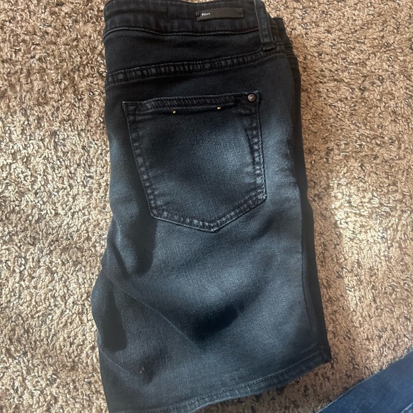 Pilcro and the Letterpress Jean Shorts - Picture 5 of 10